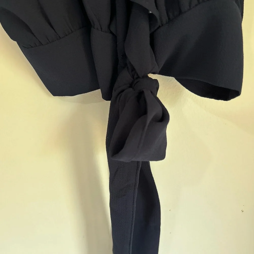 Active USA Black Ruffle Camisole 90’s Y2K - Picture 6 of 6